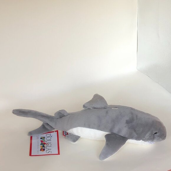 New w/Tag Douglas Plush Shark Smiley Stuffed Animal13.7" - Picture 3 of 9